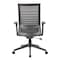 Boss Office Products Execuitve Mesh Task Chair with Antimicrobial Vinyl Seat B6566AM-BK - alternate 2